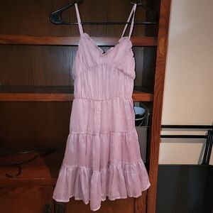 Pink Babydoll Dress